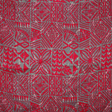 Cotton Barkcloth Polynesian Tapa Print Fabric