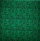 Cotton Barkcloth Fabric Traditional Polynesian Tapa Print