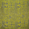 Traditional Polynesian Tapa Light Barkcloth Fabric - Multi-Color Tapa Print, 45" Width (1 Yard)
