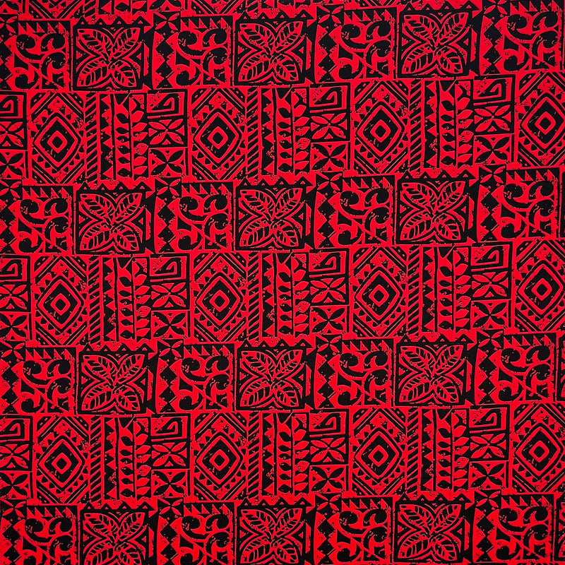 Traditional Polynesian Tapa Light Barkcloth Fabric - 100 Percent Cotton Light Barkcloth, 45" Width, Assorted Colors (1 Yard)