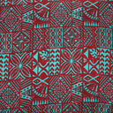 Cotton Barkcloth Polynesian Tapa Print Fabric