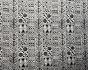 Polyester Tapa Print Fabric Polynesian Traditional