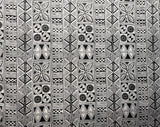 Polyester Tapa Print Fabric Polynesian Traditional