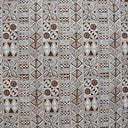 Polyester Tapa Print Fabric Polynesian Traditional