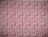 Traditional Polynesian Tapa Polyester Fabric - Black Polynesian Tattoo Print, 60" Width (1 Yard)
