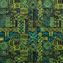 Polyester Fabric Traditional Polynesian Tapa Design