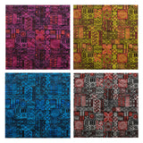 Polyester Fabric Traditional Polynesian Tapa Design