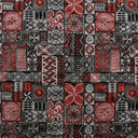 Polyester Fabric Traditional Polynesian Tapa Design