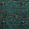 Traditional Polynesian Tapa Design Polyester Fabric - Geometric Polynesian Print, 60" Width (1 Yard)