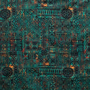 Polyester Fabric Traditional Polynesian Tapa Design