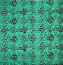 Polyester Peachskin Polynesian Tattoo Print Fabric