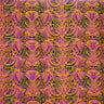 Traditional Polynesian Tattoo All Over Design Polyester Fabric - Red/Black/Yellow, 45" Width (1 Yard)