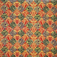 Polyester Peachskin Polynesian Tattoo Print Fabric