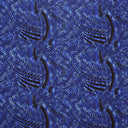 Rayon Poplin Fabric Traditional Polynesian Tattoo Design