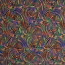 Polyester Fabric Traditional Polynesian Tattoo Watercolor Print