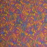 Polyester Fabric Traditional Polynesian Tattoo Watercolor Print