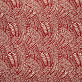 Cotton Polynesian Tattoo Fabric Light Barkcloth