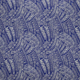 Cotton Polynesian Tattoo Fabric Light Barkcloth