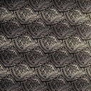 Cotton Poplin Fabric Traditional Polynesian Tattoo Gradient Design