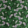 Peachskin Fabric Traditional Polynesian Tattoo Plumeria Tiare Design