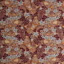 Peachskin Fabric Traditional Polynesian Tattoo Plumeria Tiare Design