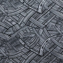 Polyester Fabric Traditional Polynesian Tattoo Print