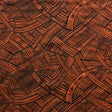 Traditional Polynesian Tattoo Polyester Fabric - Polynesian Tattoo Print, 60" Width (1 Yard)