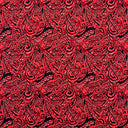 Cotton Barkcloth Fabric Traditional Polynesian Tattoo Swirl