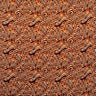 Traditional Polynesian Tattoo Swirl Design Cotton Light Barkcloth Fabric - Jet Black Tribal Swirl, 36" X 45" (1 Yard)