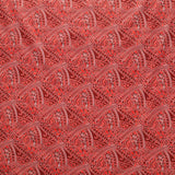 Traditional Polynesian Tattoo Triangle Formation Design Poly-Cotton Fabric - Red, Blue, Grey, Gold, 45" Width (1 Yard)