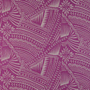 Polyester Flocked Tribal Tattoo Print Fabric