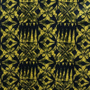 Traditional Tapa Design Cotton Light Barkcloth Fabric - Polynesian Tapa Print, 45" Width (1 Yard)