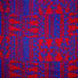 Cotton Fabric Traditional Tongan Geometric Design