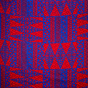 Cotton Fabric Traditional Tongan Geometric Design