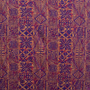 Peachskin Fabric Traditional Tongan Geometric Design