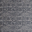 Peachskin Fabric Traditional Tongan Geometric Design