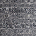 Peachskin Fabric Traditional Tongan Geometric Design
