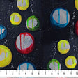 Cotton Print Transcendence Black Painted Color Dots Fabric 44/45"