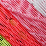 Trashy Net Polyester Spandex Fabric - Black, White, Light Pink, Coral, Yellow, Neon Lime Solid Mesh, 58/60" Width (1 Yard)
