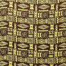 Tribal Tapa Cotton Barkcloth Fabric - Tongan Kupesi Pattern, 45" Width (1 Yard)