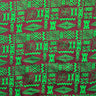 Tribal Tapa Cotton Barkcloth Fabric - Tongan Kupesi Pattern, 45" Width (1 Yard)