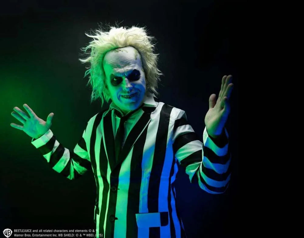 Beetlejuice Injection Mask - The Ghost With the Most Baby !