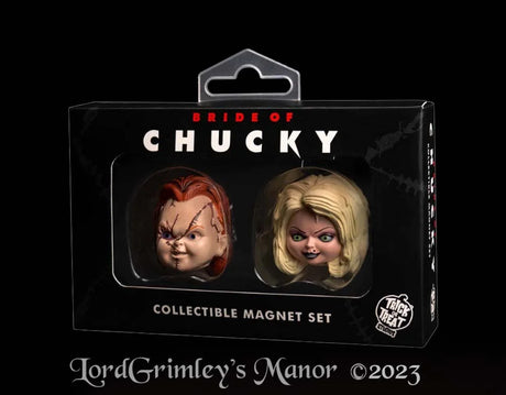 Bride of Chucky Chucky Tiffany collectible magnet set