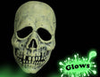 Don Post - Glowin Ghoulies - Skull Vinyl Mask
