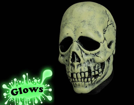 Don Post - Glowin Ghoulies - Skull Vinyl Mask
