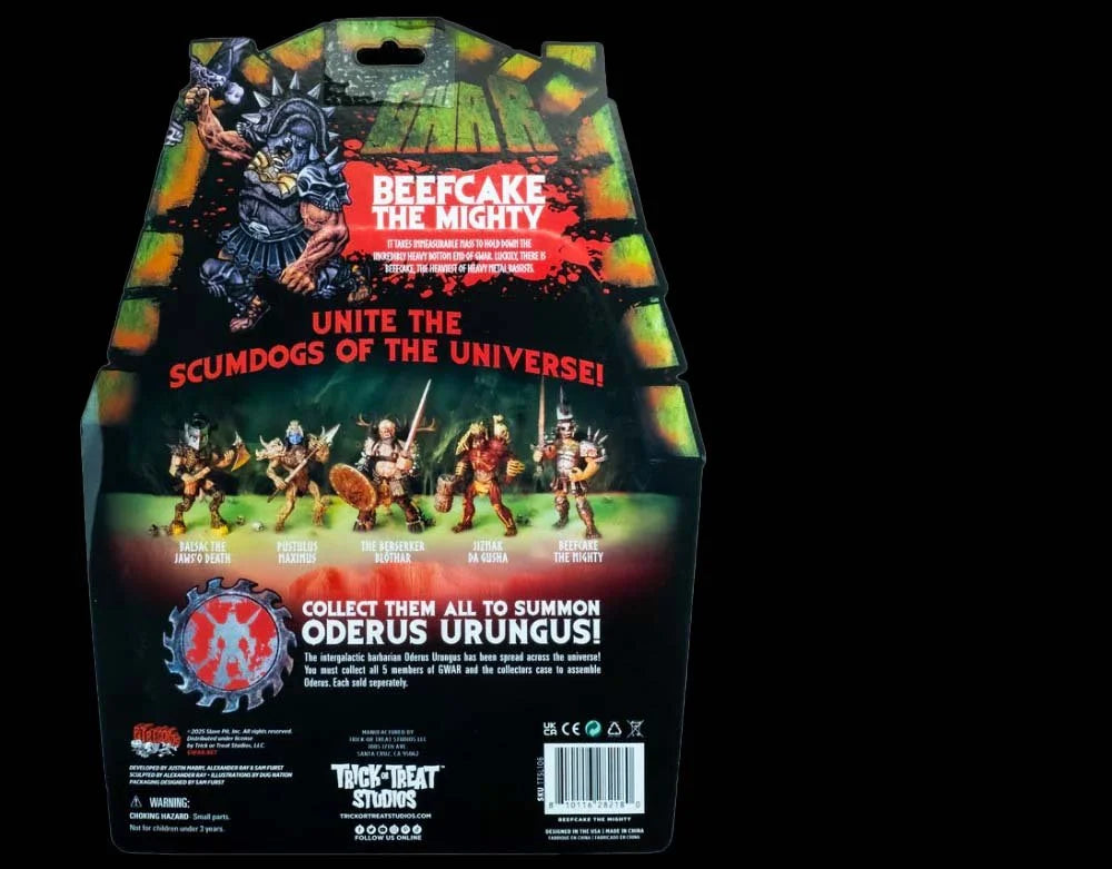 GWAR - Beefcake the Mighty - 5" Action Figure