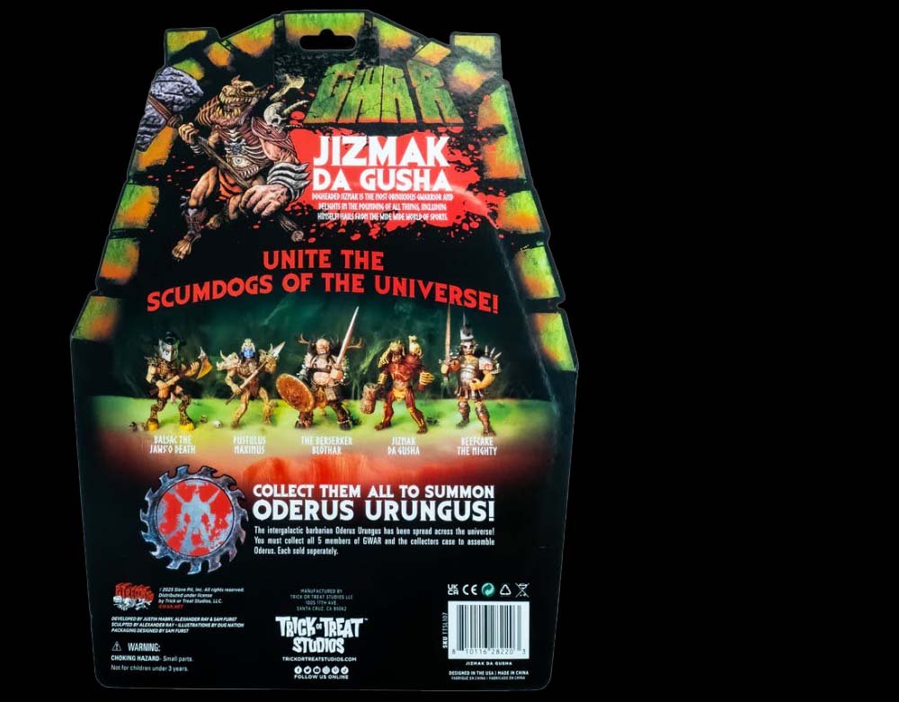 GWAR - Jizmak Da Gusha - 5" Action Figure