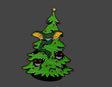 Gremlins - Christmas Tree - Enamel Pin