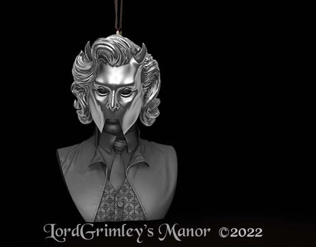 Ghost Ghoulette Nameless Ghoul holiday resin ornament