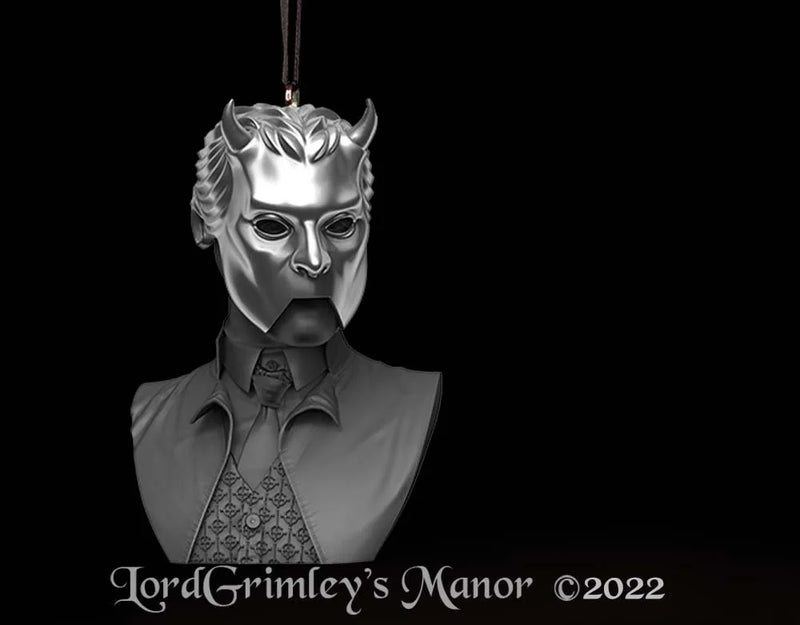 Ghost Nameless Ghoul Holiday Horrors resin ornament
